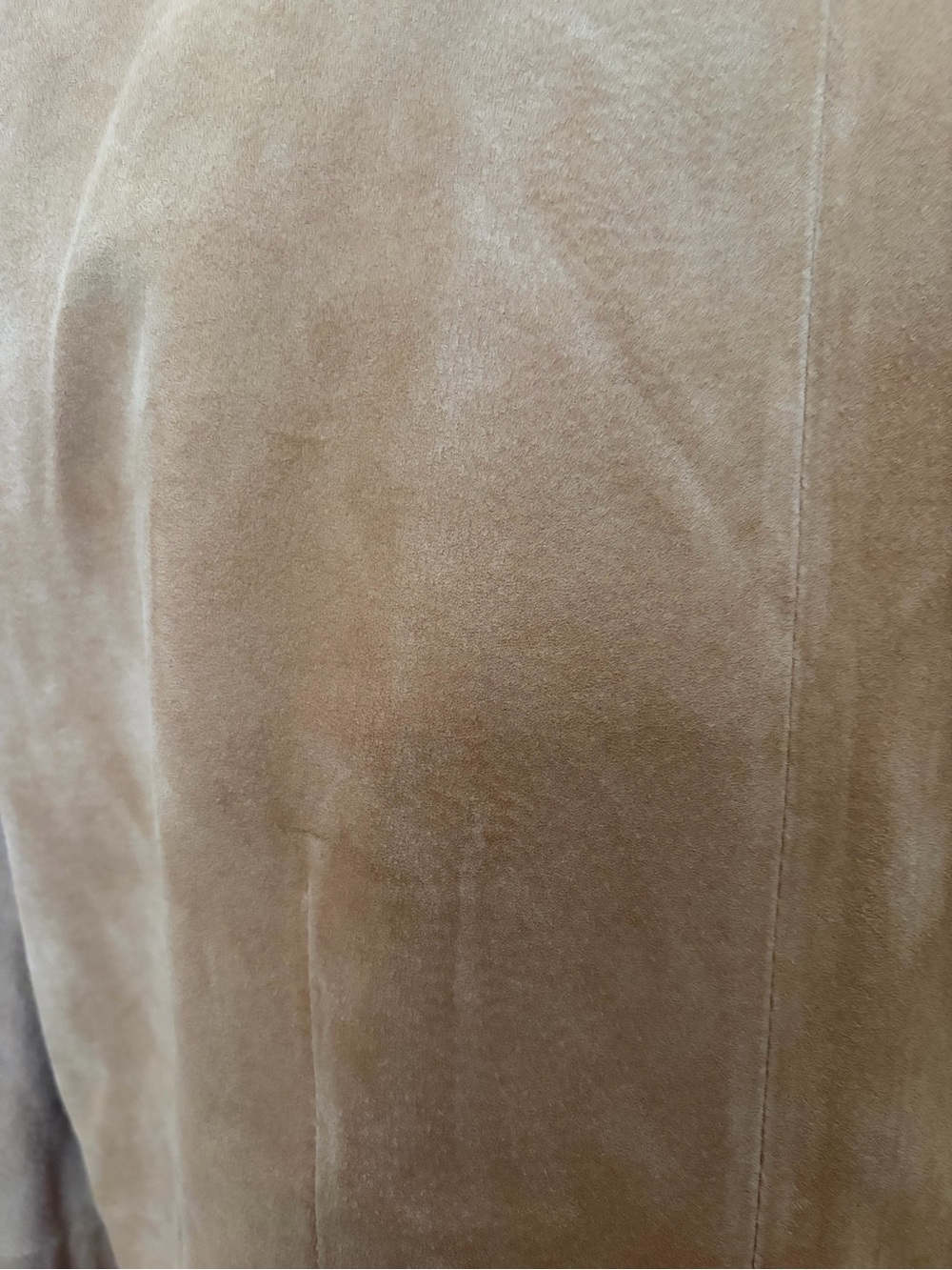 Finley Camel Suede Single-Button Blazer - Picture 8 of 11